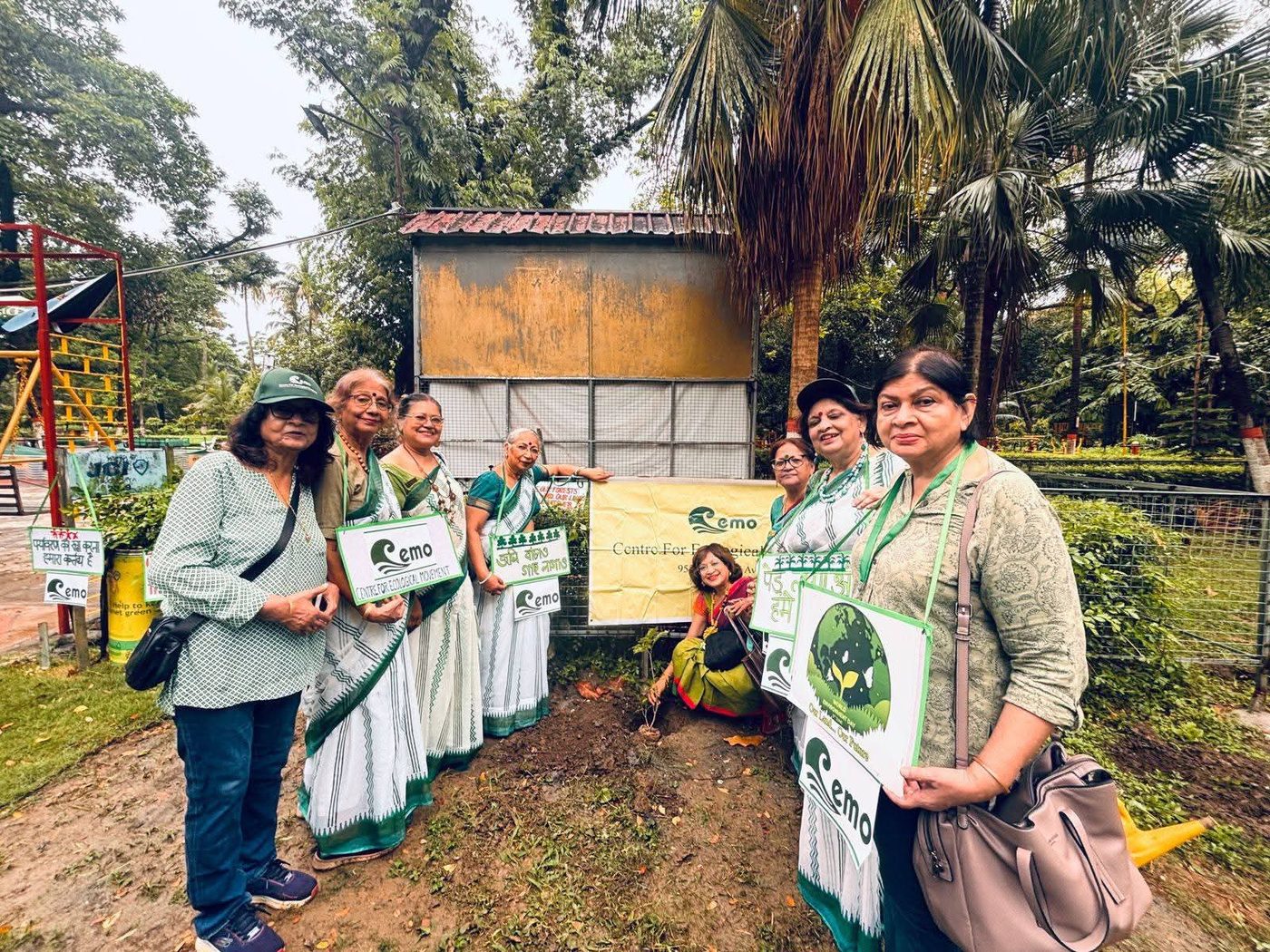 Tree Planting at Rabindra Sarovar — photo 2