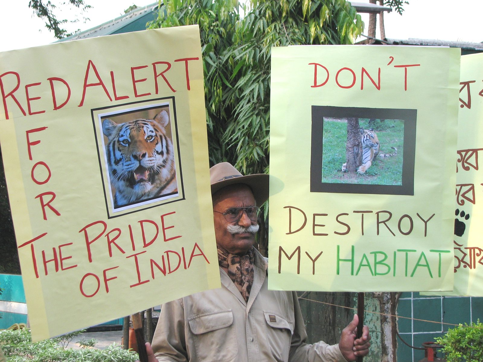 Walk to Save the Tiger, Shahid Minar to Eliot Park, Kolkata